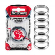 Clips Supergrip Rings Harrows Darts 6 unidades - 2