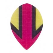 Plumas Tela Oval Flechi - 1