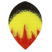 Plumas Tela Oval Color III - 1