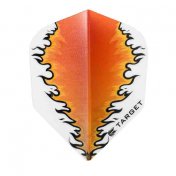 Plumas Target Darts NO6 Vision White Orange Fire - 1