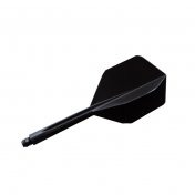 Plumas Condor Negra Shape Media 27.5mm 3 Uds. - 1