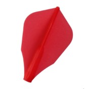 Plumas Fit Flight air 3 unid. W-Shape Roja - 2