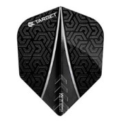  Plumas Target Darts Vision Ultra Black Fin NO6   - 2