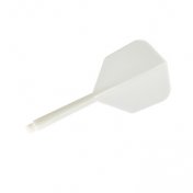 Plumas CONDOR Blanca Shape Larga. 33.5mm 3 Uds.