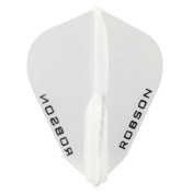 Pluma Bulls Darts Robson Fantail Blanca - 2