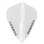 Pluma Bulls Darts Robson Fantail Blanca - 1