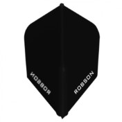 Pluma Bulls Darts Robson Estandar Small Negra - 2