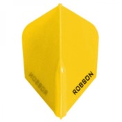 Pluma Bulls Darts Robson Estandar Small Amarilla - 2