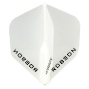 Pluma Bulls Darts Robson Estandar Blanca - 2