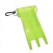 Funda Protectora de Plástico Transparente Verde - 2