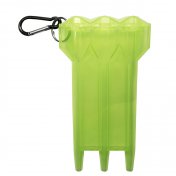 Funda Protectora de Plástico Transparente Verde