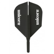  Plumas Unicorn Darts XFlights Body Negro  - 2