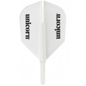  Plumas Unicorn Darts XFlights Body Blanco 