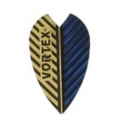 Plumas Vortex Dorada/Azul - 2