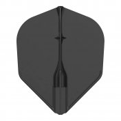  Plumas L-Flight Champagne Integrado L3 shape Negra  - 1