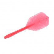  Plumas Condor Flights Roja Marble Shape Corta 21.5mm  - 1