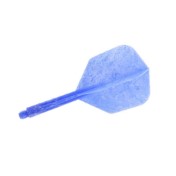  Plumas Condor Flights Azul Marble Shape Corta 21.5mm 3 Uds.  - 2