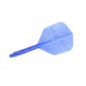  Plumas Condor Flights Azul Marble Shape Corta 21.5mm 3 Uds.  - 1