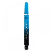  Cañas Harrows Darts SuperGrip Fusion Aqua Short 33mm  - 3