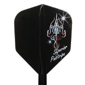  Plumas Condor Flights Pinstripe Shape Larga 33,5 mm black  - 2