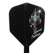  Plumas Condor Flights Pinstripe Shape Larga 33,5 mm black  - 1