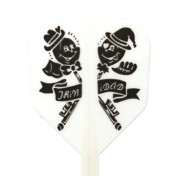  Plumas Condor Shape Corta Shizuka Takagi White  - 2