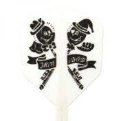  Plumas Condor Shape Larga Shizuka Takagi White  - 2