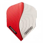 Plumas Harrows Marathon Estandar Rojo Blanco - 2