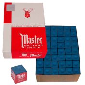 Tiza Billar Master Azul 144 unid
