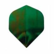 Plumas Iridescent Smooth Standard Verde - 2