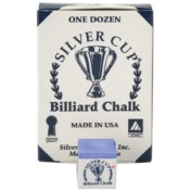 Tiza Billar Silver Cup Azul Royal  12 unid - 2