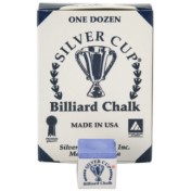 Tiza Billar Silver Cup Azul Royal  12 unid - 3