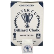 Tiza Billar Silver Cup Blanca 12 unid - 2