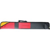 Funda Taco Billar Prince Negro Rojo 2P 1F 87cm - 2