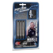  Dardos Target Darts Steel Tip Power SilverLight Phil Taylor 24g Laton - 3