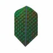 Plumas Iridescent Embossed Slim Verde - 1