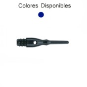 Puntas Unicorn Darts Contour Azul 2ba 22mm 1000unid - 2