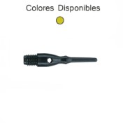 Puntas  Unicorn Darts Contour Amarillo 2ba  22mm 1000unid - 3