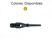 Puntas  Unicorn Darts Contour Amarillo 2ba  22mm 1000unid - 1