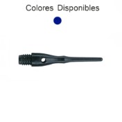 Puntas Unicorn Darts Contour Azul 2ba 27mm 1000unit - 2