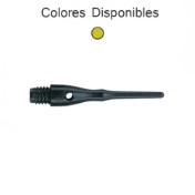 Puntas Unicorn Darts Contour Amarilla 2ba 27mm 1000unit - 3