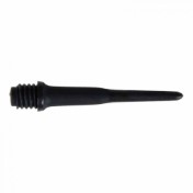  Puntas Harrows Darts Pro Tip Negro 2ba 25mm 100unid  - 2