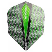  Plumas Target Darts Vision Ultra Quartz NO6 Shape Verde  - 2