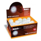 Caja 60 Pelotas Ping Pong Enebe Match Blancas - 2