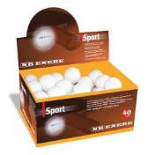 Caja 60 Pelotas Ping Pong Enebe Sport Blancas - 2