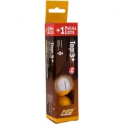 Caja 3+1 Pelotas Ping Pong Enebe Top 3 Naranja - 2