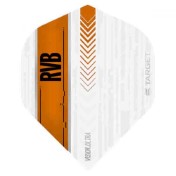 Plumas Target Darts RVB Vision Ultra White Orange  - 2