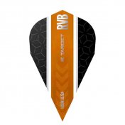  Plumas Target Darts RVB Vision Ultra B/Orange Stripe 