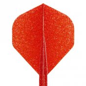  Plumas Condor Flights Standard Glitter Red S 21.5mm 3 uds  - 2