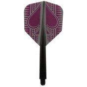  Plumas Condor Flights Spade Ass Purple Short 3 Uds.  - 1